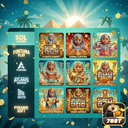 Ilustração de Explore Slots com Interface Intuitiva